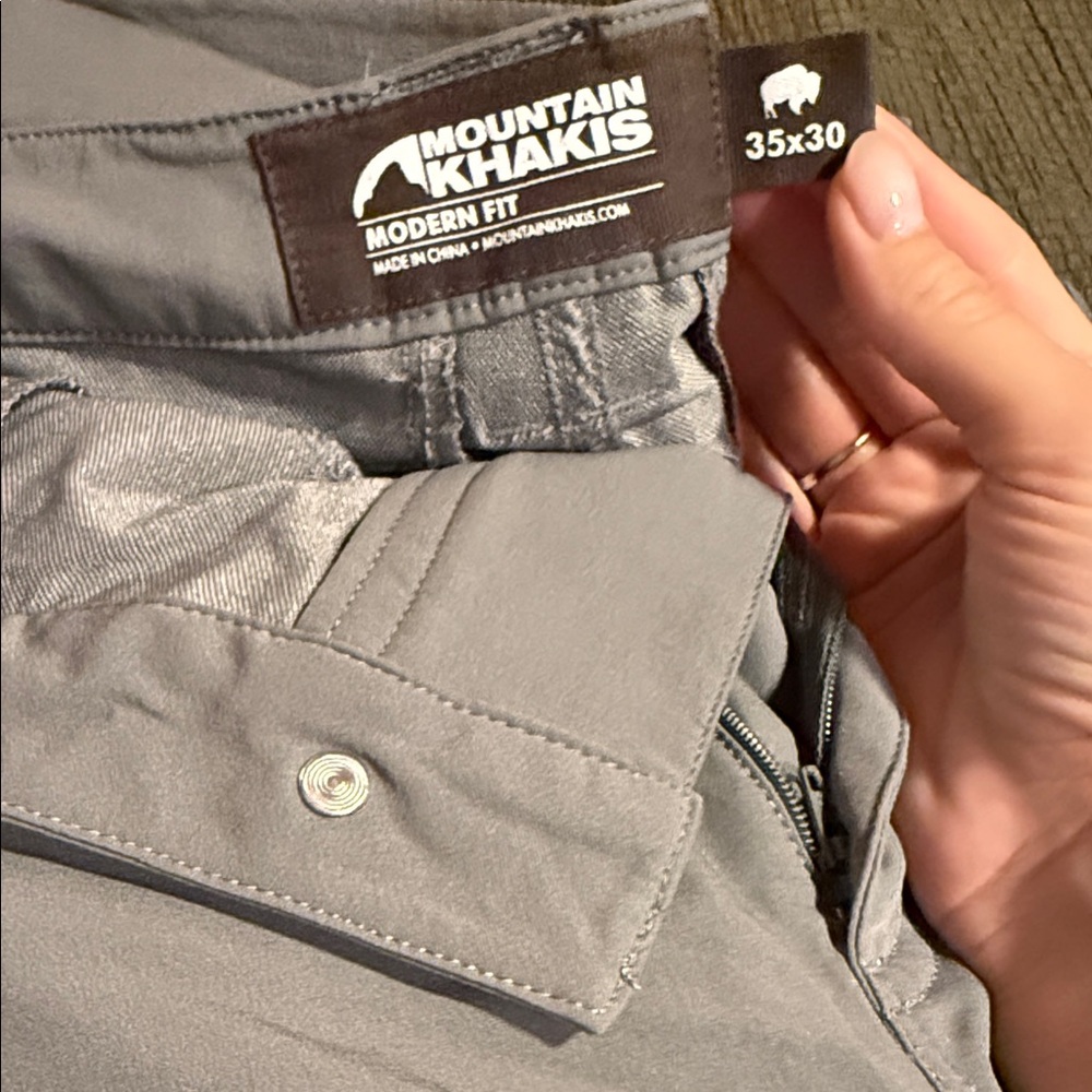 Mountain Khakis Modern Fit Pants in Light Gray